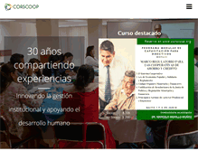 Tablet Screenshot of corscoop.org